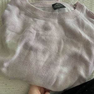 lilac tie dye hacci top